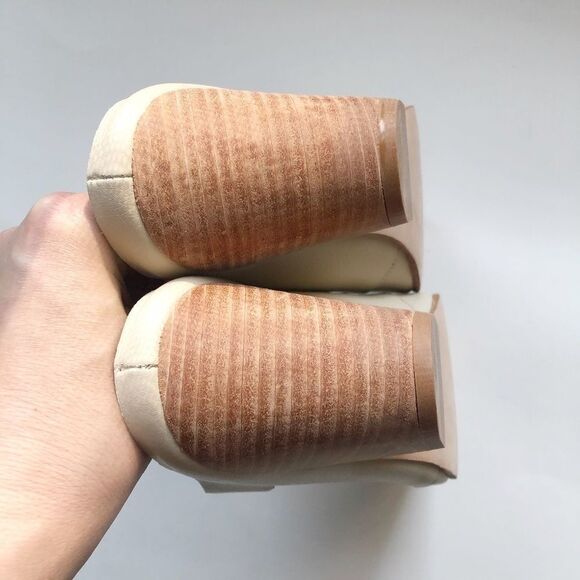 Fortress Of Inca Gaby Ivory Leather Mules - Picture 5 of 8